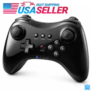Wireless Bluetooth For Wii U Pro Controller Black For Nintendo Wii U