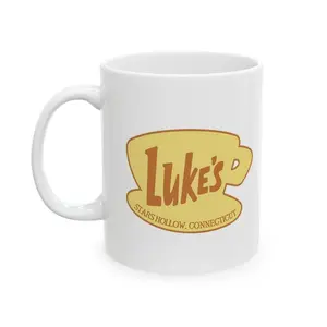 Luke's Diner Mug  Gilmore Girls Ceramic Mug White Ceramic Mug (11oz, 15oz) Movie Prop, Mug Inspirational QuoteMovie Quote, Gilmore Girls mug5