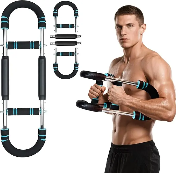 Twister Arm Trainer – Adjustable Resistance Strength Training Equipment, Portable Upper Body Workout Tool with Anti-Slip Grip (3 Levels)