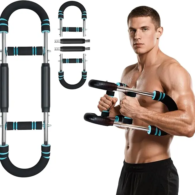 Twister Arm Trainer – Adjustable Resistance Strength Training Equipment, Portable Upper Body Workout Tool with Anti-Slip Grip (3 Levels)