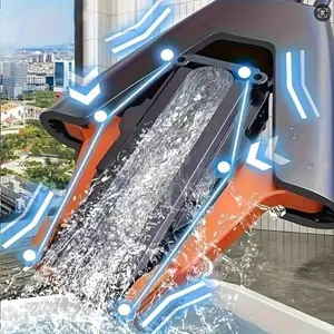 Multifunctional Bi-Fold Pressure Suction Floor Mop, New Household Sink Viscose Floor Cleaning Tool, Suitable For Kitchen, Bathroom Tiles And Hardwood Floors, Essential Cleaning Products And Daily Necessities