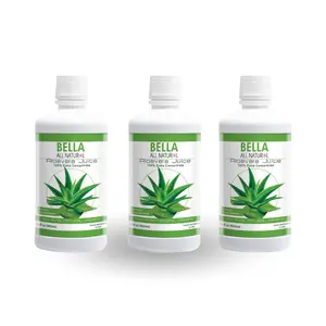 Bella All Natural Aloe Vera Juice - 3 Pack of 32 fl oz