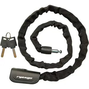 Heavy Duty Anti Theft Chain Lock, 2 Keys For Bicycle,Motorcycle,E-Bike,Scooter,Gate,Door,Fence