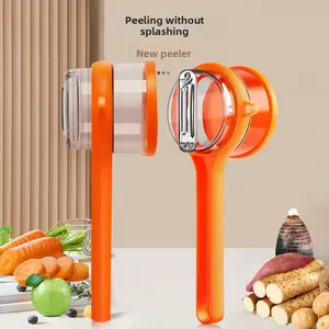 Multifunctional Storage Peeler with Box Fruit Potato Peeler Stainless Steel Knife