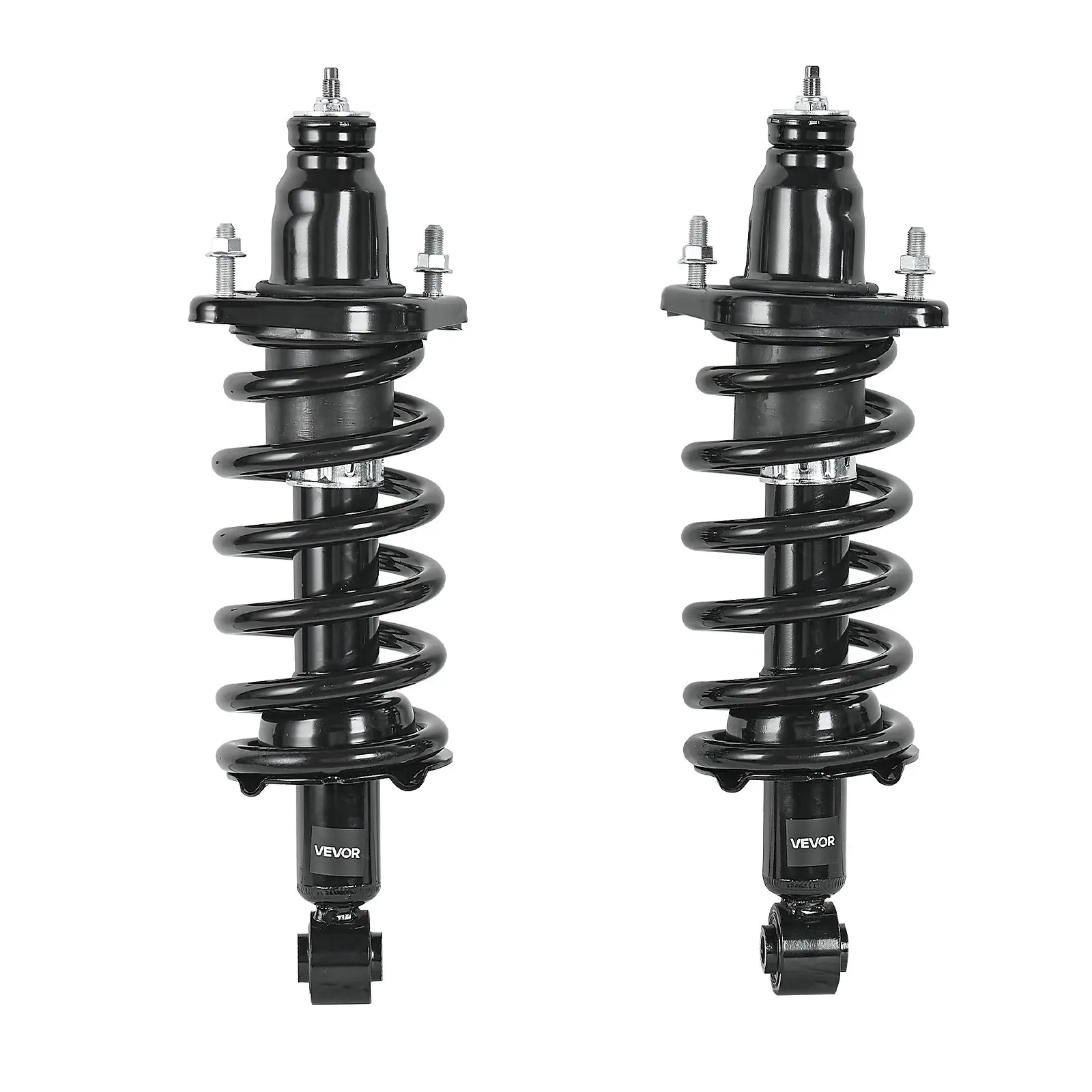 VEVOR Rear Shock Absorber Strut Assembly (2pcs, Coil Spring-Equipped), OEM Spec, Steel Coated Anti-Corrosion High-Tensile Springs, Enhanced Shock Absorption, Vehicle-Specific Fit for 2007-2009 Honda CR-V