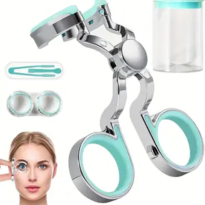 Contact Lens Wearing Tool Kit with Suction Cup, Soft Tip & Tweezers for Convenient Travel Use Set