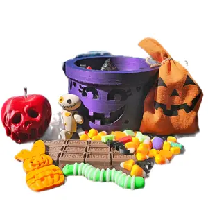 Boo Buckets with 3D printed candy
