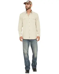 Moonshine Spirit Men's Spirit&Reg; Topper Wash Hutch Slim Bootcut Stretch - Msho25j02-Mdw
