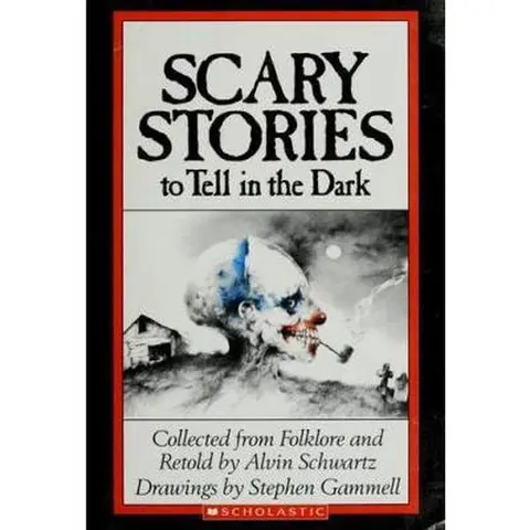 Used Soft Cover Book - Scary Stories to Tell In the Dark by Alvin Schwartz (English, Scholastic Inc., 111 Pages, 0.54lb, Good Condition)