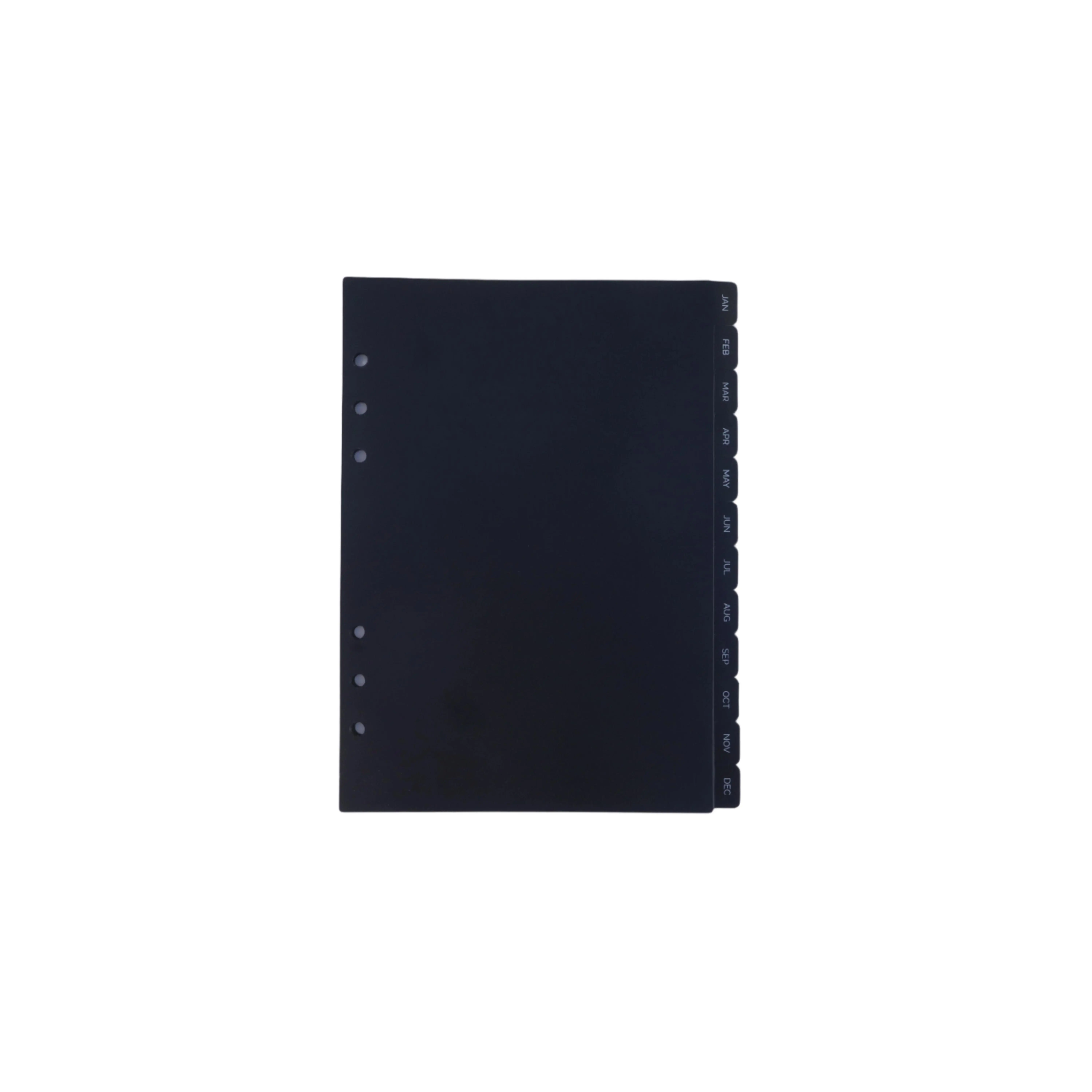 Sleek Monthly Dividers - A5