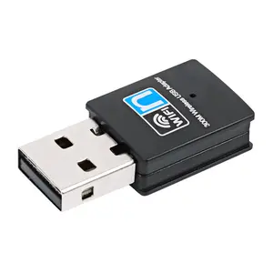 300Mbps USB Wireless WiFi Lan Network Receiver Card Adapter For PC Laptop window
