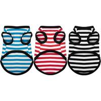 3 Pack Striped Light Color
