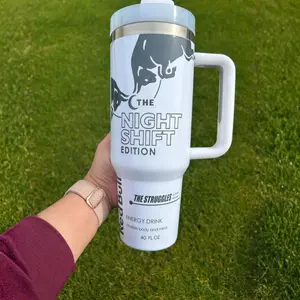 RB Energy Drink Inspired 40 oz Tumbler, Viral Energy Drink Tumbler