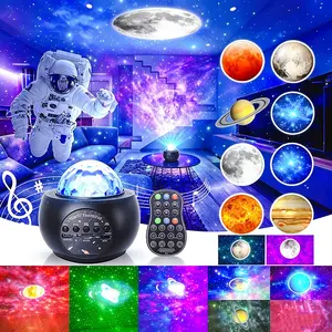 Starry Night Light, Bedroom Ambiance Lamp, Decorative Light with Remote Control and Voice Activation, Ideal for Parties, Gifts, Holidays