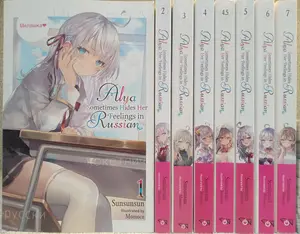 Alya Sometimes Hides Her Feelings in Russian Vol. 1-8 (9 books) Light Novel Set English