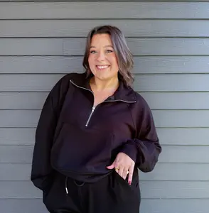 The Hayes Half Zip Sweatshirt