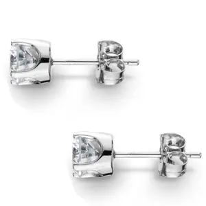 1.00 Ct TDW Diamond Studs in 10k White or Yellow Gold