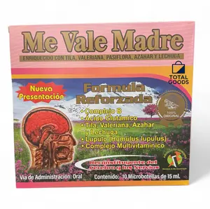 Me Vale Madre Ampolleta Bebible 10 vials