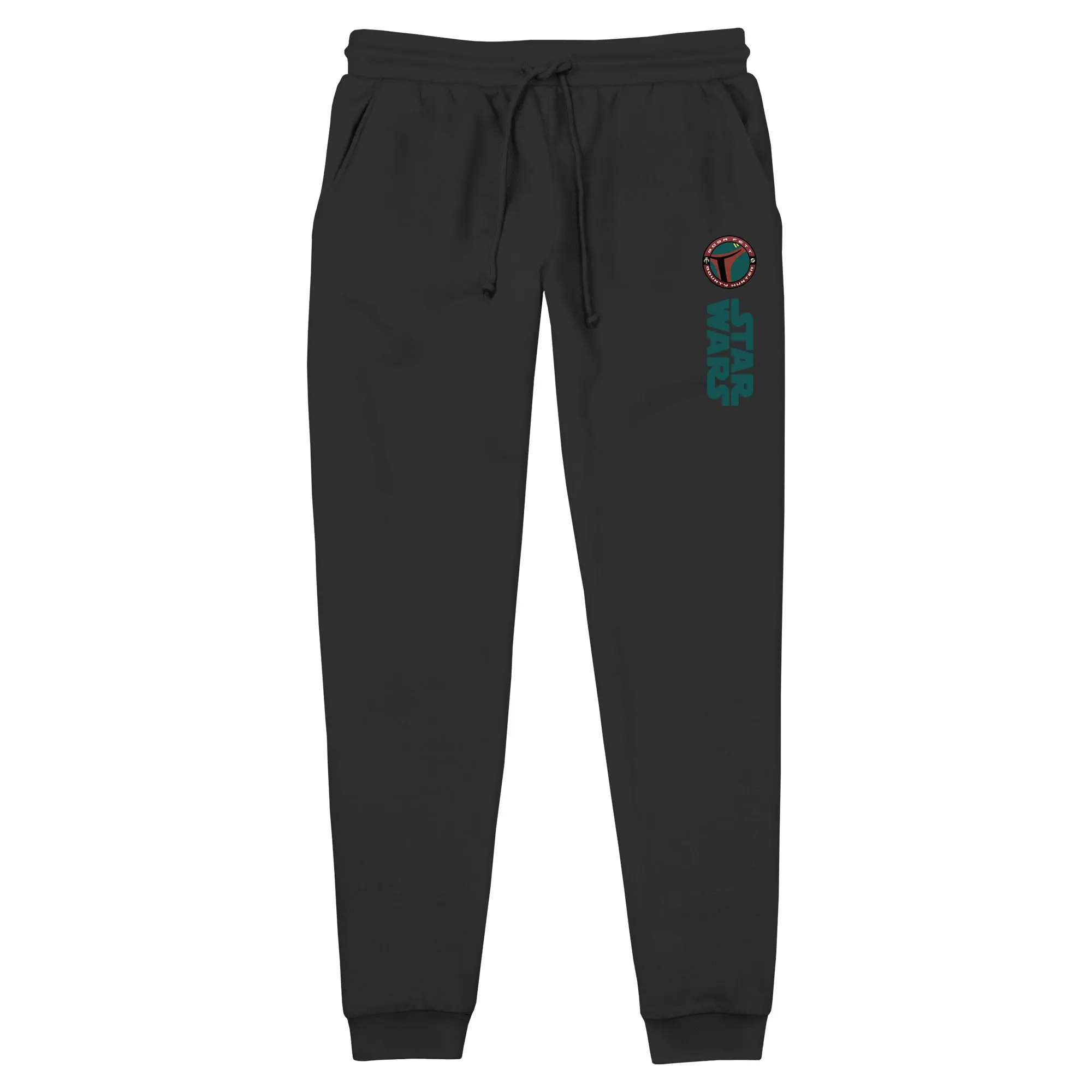 Mens Star Wars Boba Fett Close Up Logo Joggers