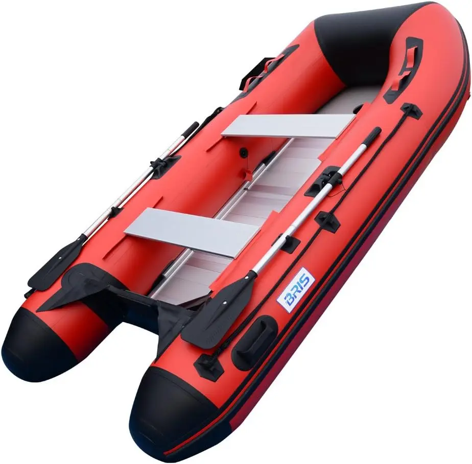 BRIS 10ft Inflatable Boat Inflatable Rafting Fishing Dinghy Tender Pontoon Boat