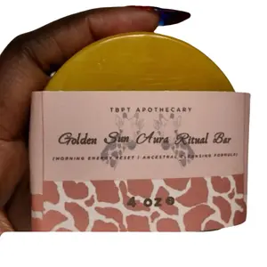 Aura Cleansing Soap Bar, Spiritual Cleansing, Energy Ritual Soap, Protection + Renewal Bar, Handmade Lemongrass & Ocean Breeze Options