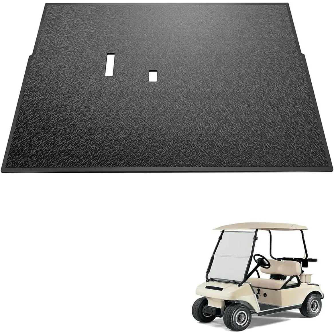 Club  DS Floor Mat, Factory Style Full-Coverage Club  Floor Mat, Suitable for Club  DS 1982-up Golf Cart, Replace OEM#1015032, 101503202