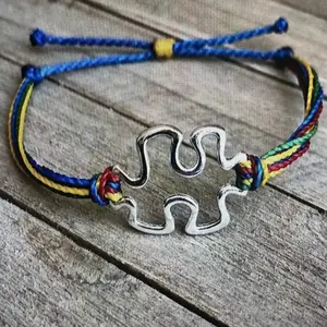 Piece of the Puzzle Autism Bracelet for Adults