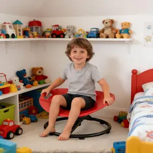 Circular Rotating Chair for Sensory Integration Training, Balance and Body Coordination Trainer, Ideal for Children and Teenagers