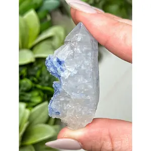 Dumortierite in Quartz - #7