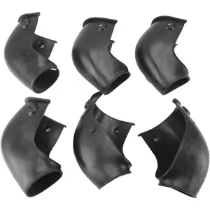 6Pcs Plastic Pool Table Pocket Liner Replacement, Smooth Sliding Pool Table Corner Liner Fits Most Pool Tables for Home Bar Use