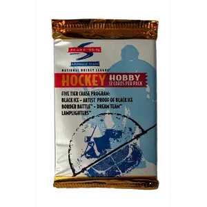 1995-96 Score Ice Hockey Hobby Pack - 12 Cards, Curated Vintage Collectible Sports Trading Card Offering, Curated Vintage Offerings