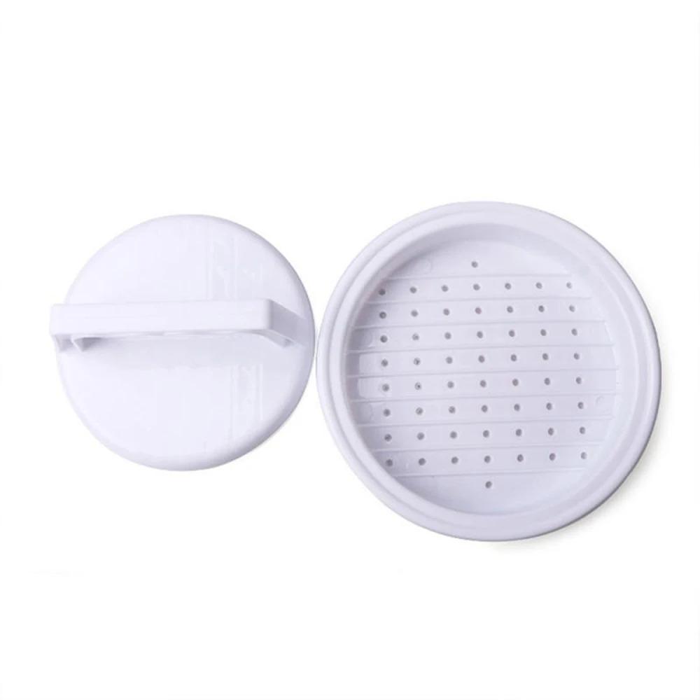 1 hamburger press kitchen utensil, plastic patty mold, barbecue party hamburger making mold, kitchen tool