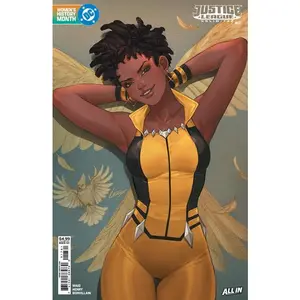 JUSTICE LEAGUE UNLIMITED #17 CVR F LESLEY LEIRIX LI INTERNATIONAL WOMEN’S DAY CARD STOCK VAR