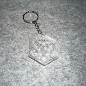 D20 keychain