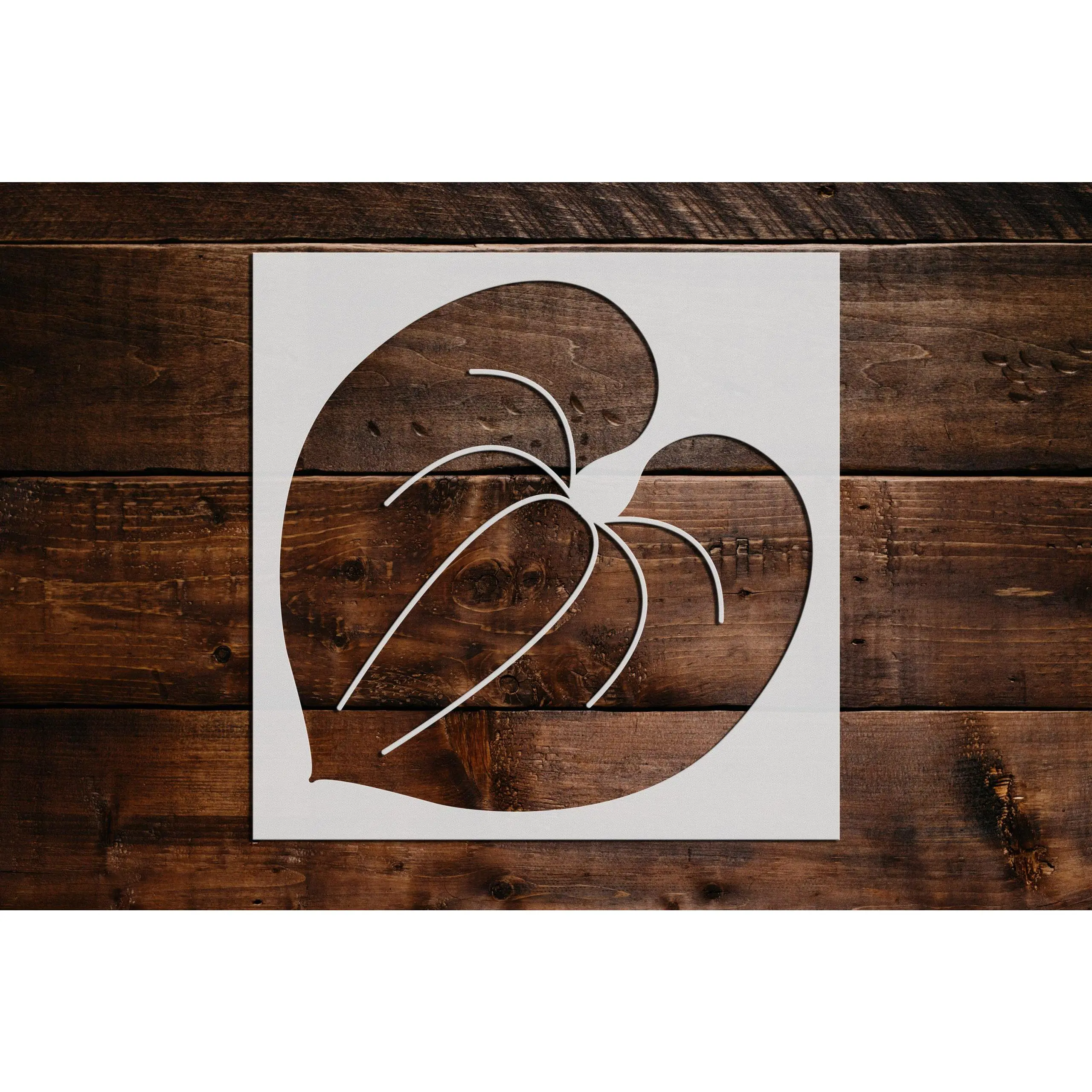 Leaf Stencil - Art and Wall Stencil