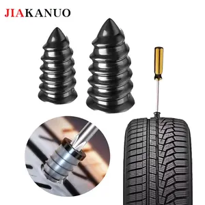 JIAKANUO New type of fast and non-destructive emergency tire repair rubber nail, vacuum tire special quick tire repair tool, mushroom nail rubber nail tool for automotive and electric vehicle tires