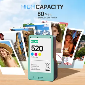 Nelko 520 Ink Cartridges for PP01/PP03 Instant Smartphone Photo Printer Perfect Fit Versatile Printing Solution