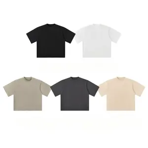 Men’s Oversized Mock Neck T-Shirt  Vintage FOG Style Batwing Sleeve Tee
