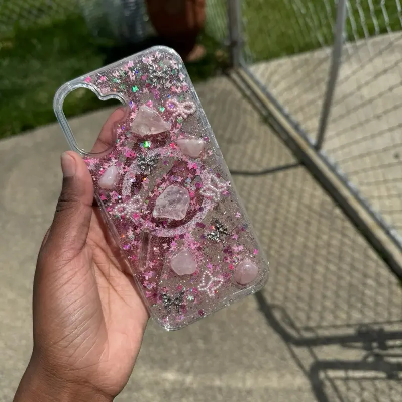 Freestyle Custom Junk Phone Case for iPhone 13, 14 & Other Sizes - Colorful Design, Versatile Protection, Fun and Unique Aesthetic 16