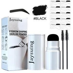 Jaysuing Eyebrow Stamp Kit: Portable Eyebrow Powder for Brow & Hairline Contouring