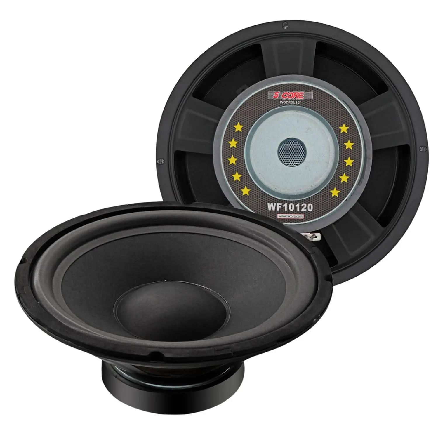 5 Core 10 Inch Guitar Speaker Replacement 600W 4 Ohm for Amplifier Cabinets