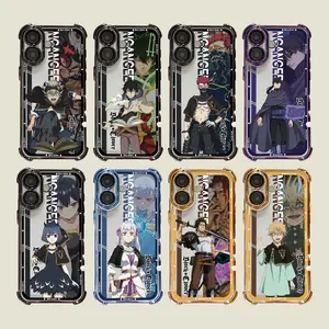 Black Clover Anime-Style Case for Samsung And iPhone fit Galaxy S22 S23 S24 S25 S24ULTRA and iPhone 17 17AIR 17 PRO MAX 11 12 13 14 15 16 PLUS BC1-9