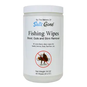 Fishing Wipes - Removes Blood, Guts and STINK