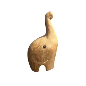 Wooden Fighting Elephant