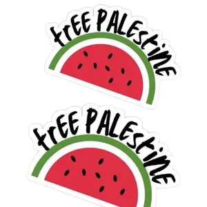 Free Palestine Sticker 2Pcs