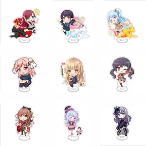 10CM Anime BanG Dream! Figure Stand Model Tsukushi Futaba/Nanami Hiromachi/Mashiro Kurata Cute Desk Decor Standing Sign Gifts