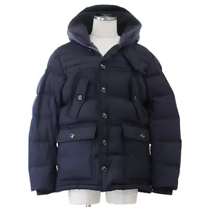 Pre-owned MONCLER Cotton Small Leather Goods FLOBERT Wool Down Jacket