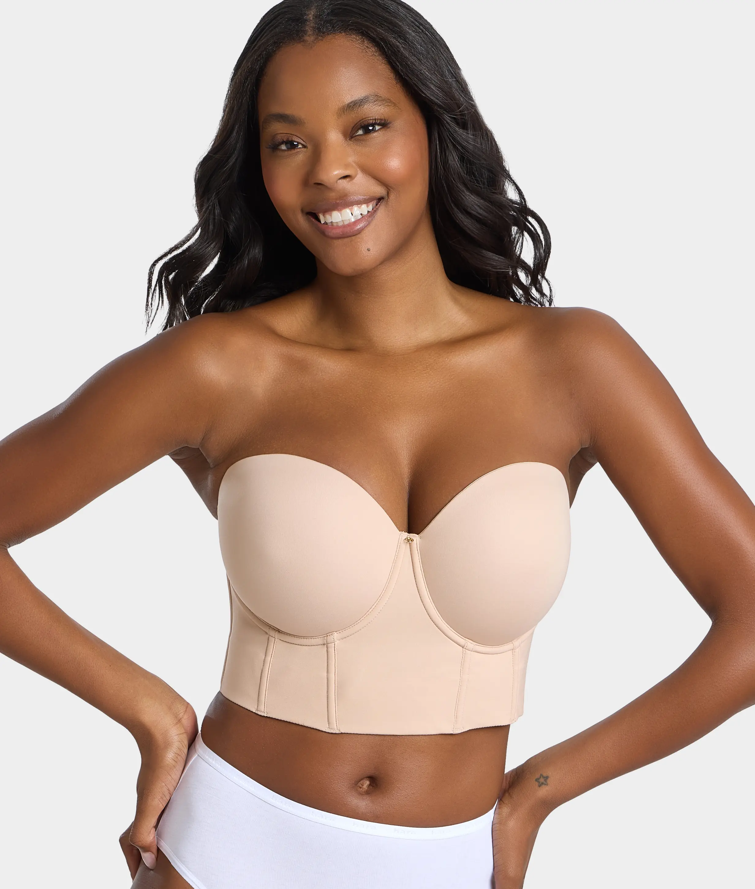 The Longline Multiway Strapless Bra The Longline Multiway Strapless Bra