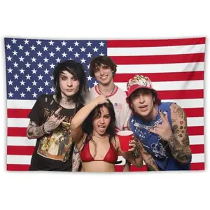 Jack and Johnny Tara Tapestry Funny Flag Living Room Bedroom Dormitory Garden Art Decoration Wall Aesthetic Merch boys and girls room decor