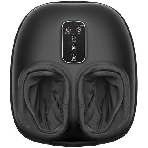 Shiatsu Foot Massager Machine M923 - Relaxing Electronic Assisted Massage Device with Heat-Knead, Compression, Multi-Massage Modes, Timer Setting, Auto-Off for Foot Pain Relief, Ideal Christmas Present Gift for Mom